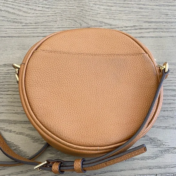 Michael Kors Brown canteen Circle Crossbody Bag - Picture 7 of 10